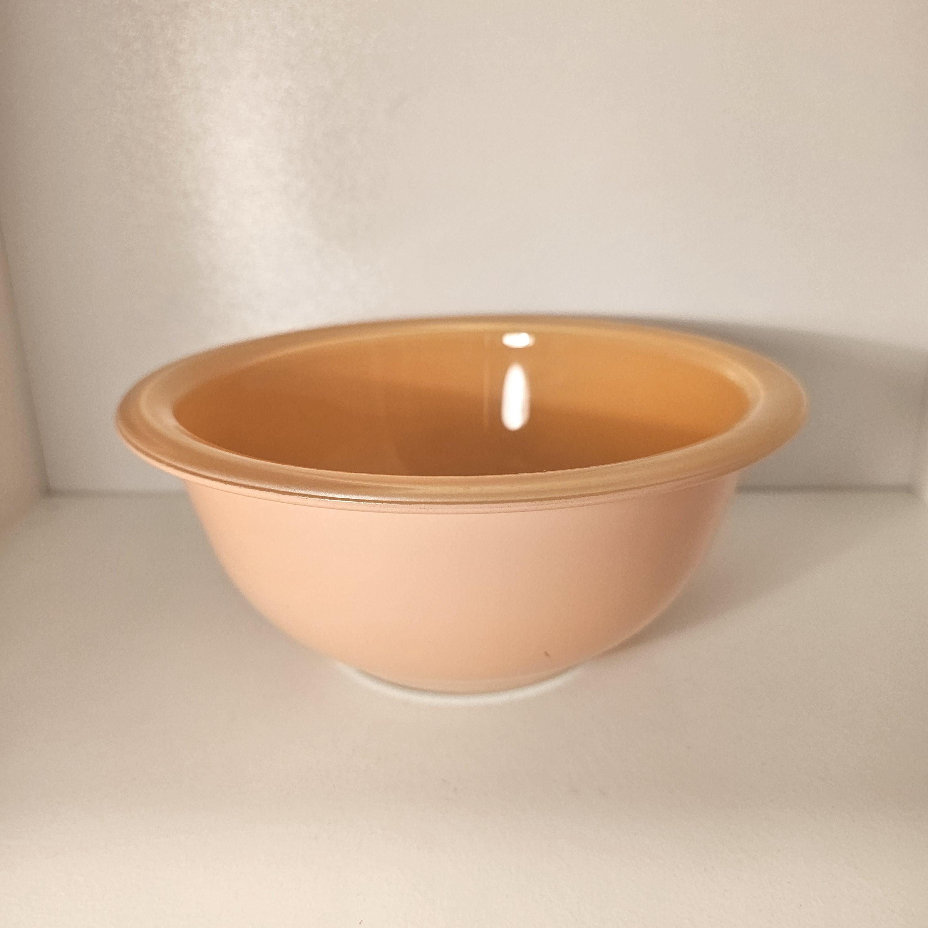 Vintage Pyrex #322 Peach 1L Mixing Bowl | Autumn Rainbow Series ...