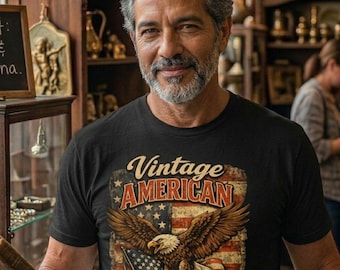 Vintage American Eagle T-Shirt, 250 Years Freedom Distressed Tee, USA 250th Birthday