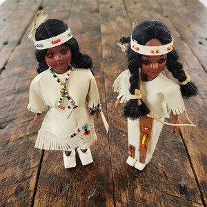 Vintage Carlson Native Doll - Etsy