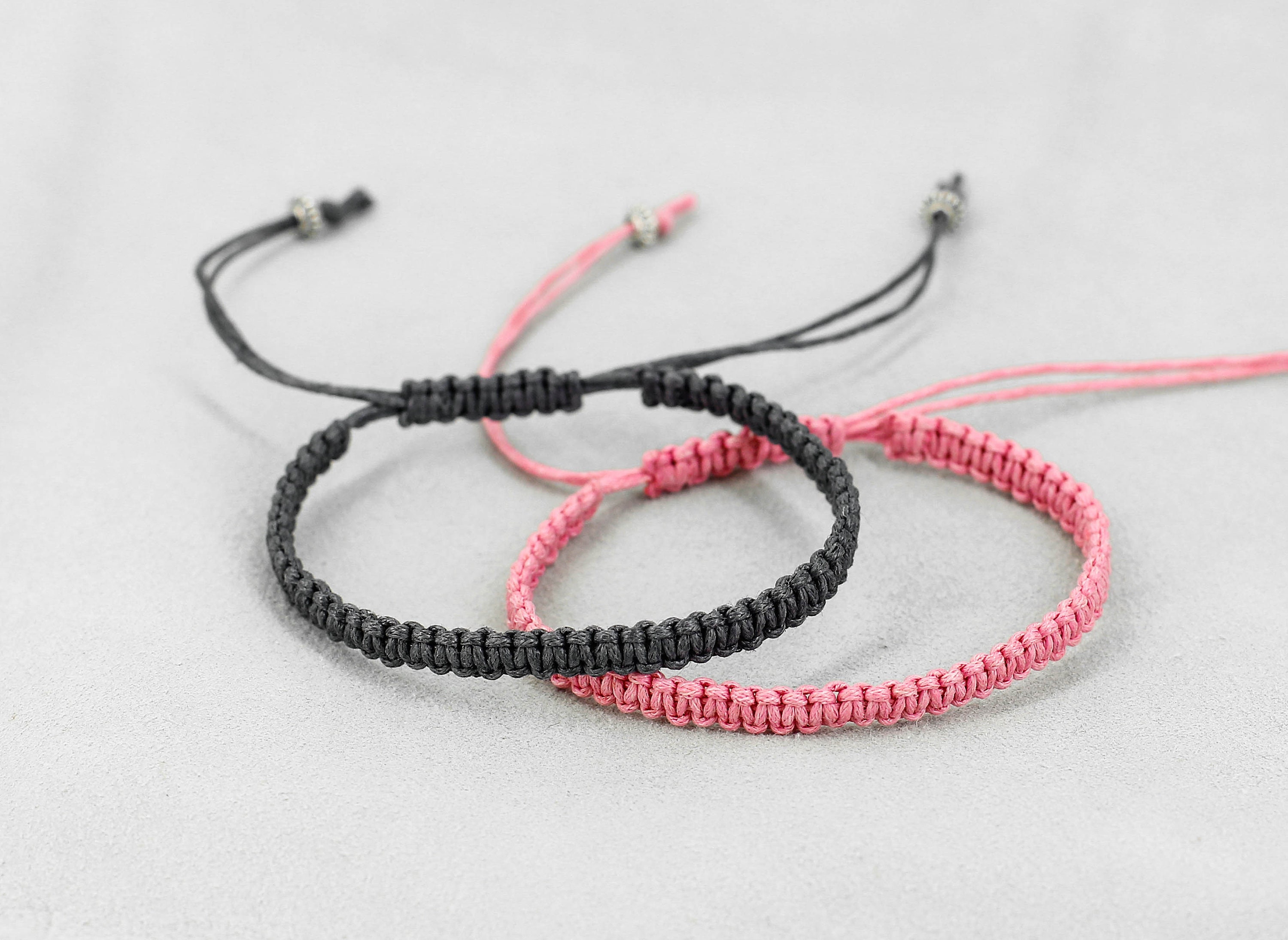 Black and white couple bracelets Clearance