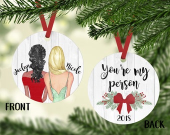 youre my person best friends ornament personalized ornament bff gift personalized friend ornament christmas ornament for friends bffs - What Should I Get My Best Friend For Christmas youre my person best friends ornament personalized ornament bff gift personalized friend ornament christmas ornament for friends bffs - What Should I Get My Best Friend For Christmas