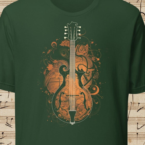 Mandolin Shirt | Mandolin Player Tee | Mandolinist Shirt | Bluegrass T-Shirt |