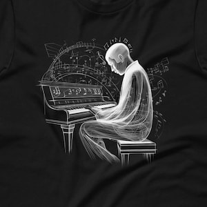 Pianist Shirt | Piano Player Tee | Keyboardist Shirt | Musician Tee | Piano Music Shirt |