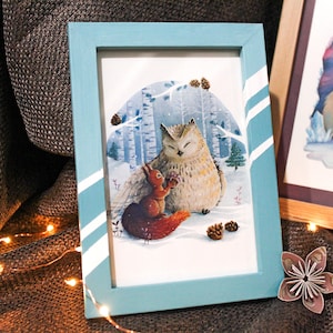 Friendly Gift postcard