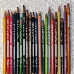 100 Green Colored Pencil Crayon Bulk Mixed Lot Includes