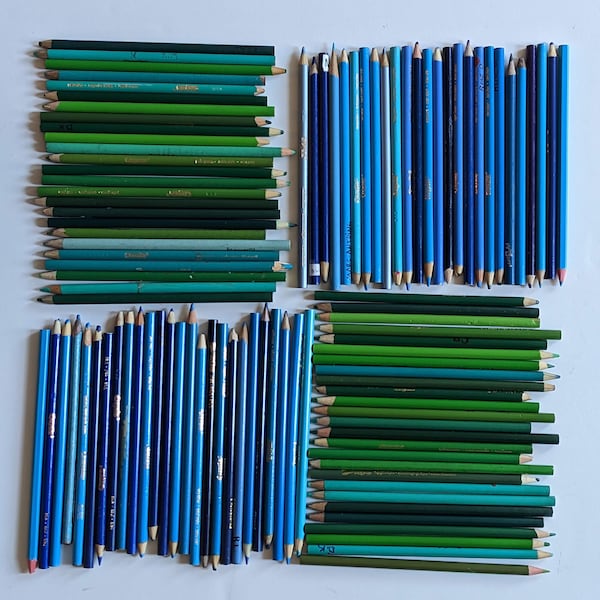Green Blue Crayola Etsy