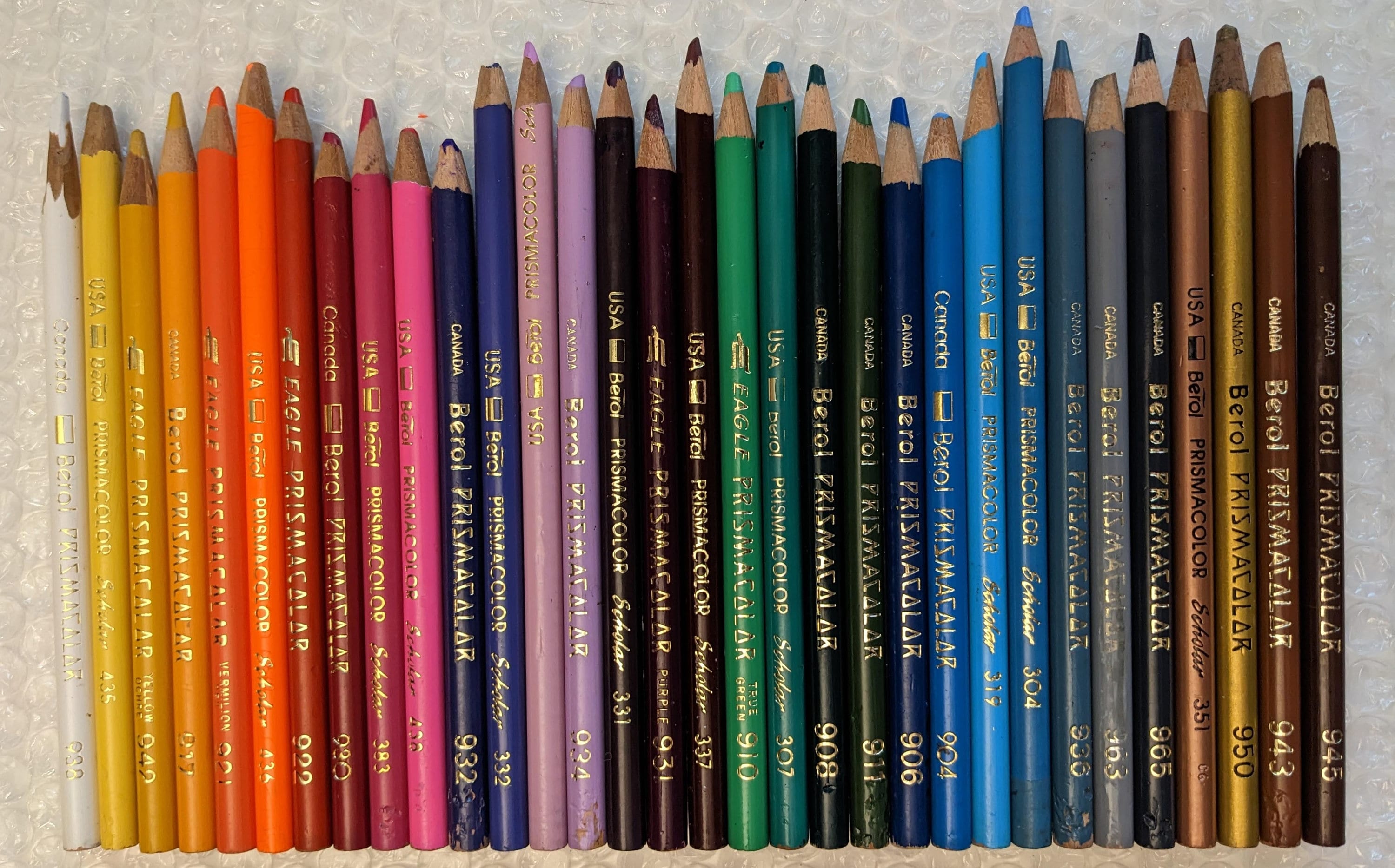 Prismacolor Colored Pencils, Set of 48 Pencils Prismacolor Scholar Pencils  Drawing, Blending, Book Coloring, Prismacolor Arts Crafts 