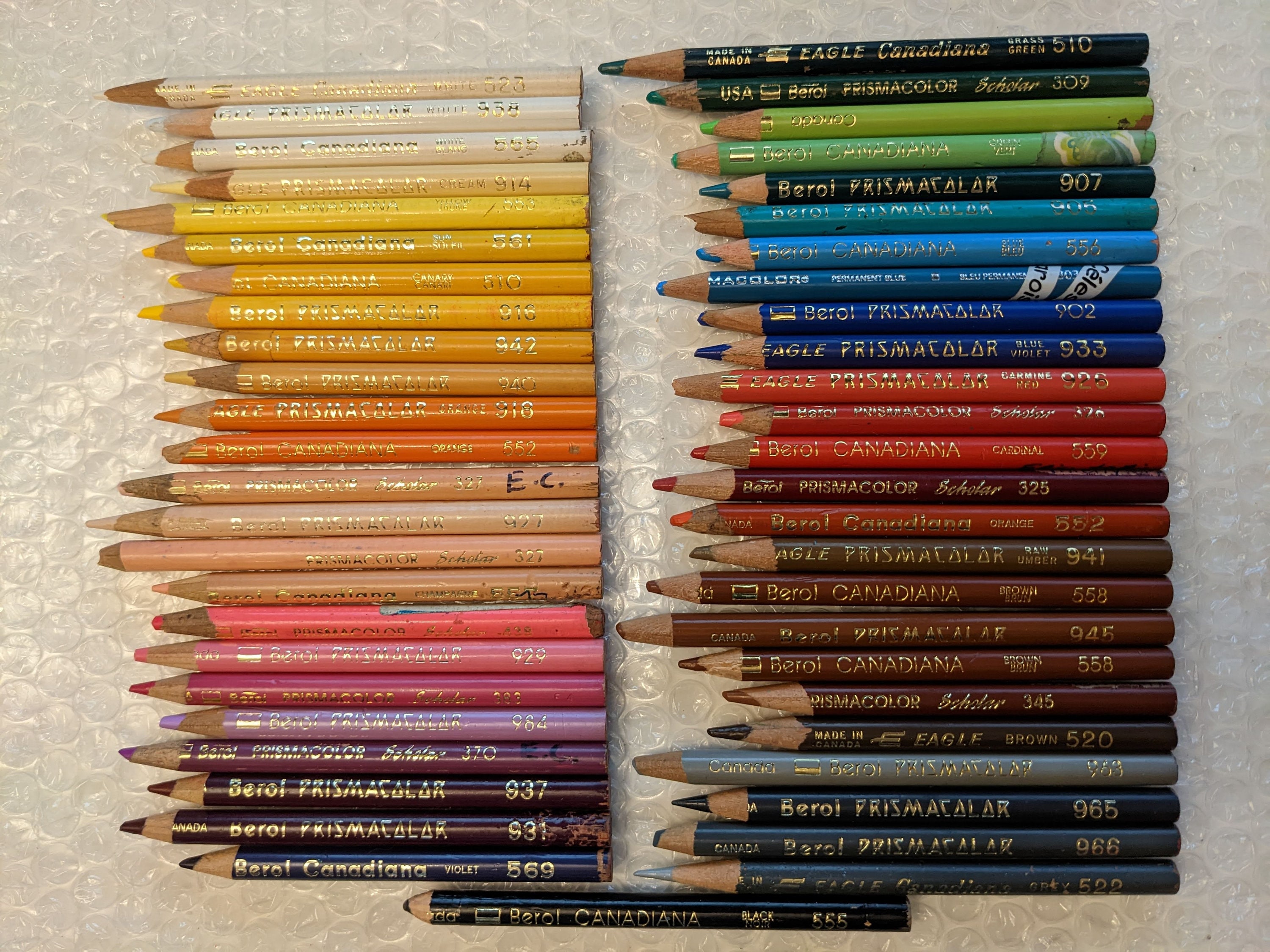 Prismacolor Crayons - Etsy
