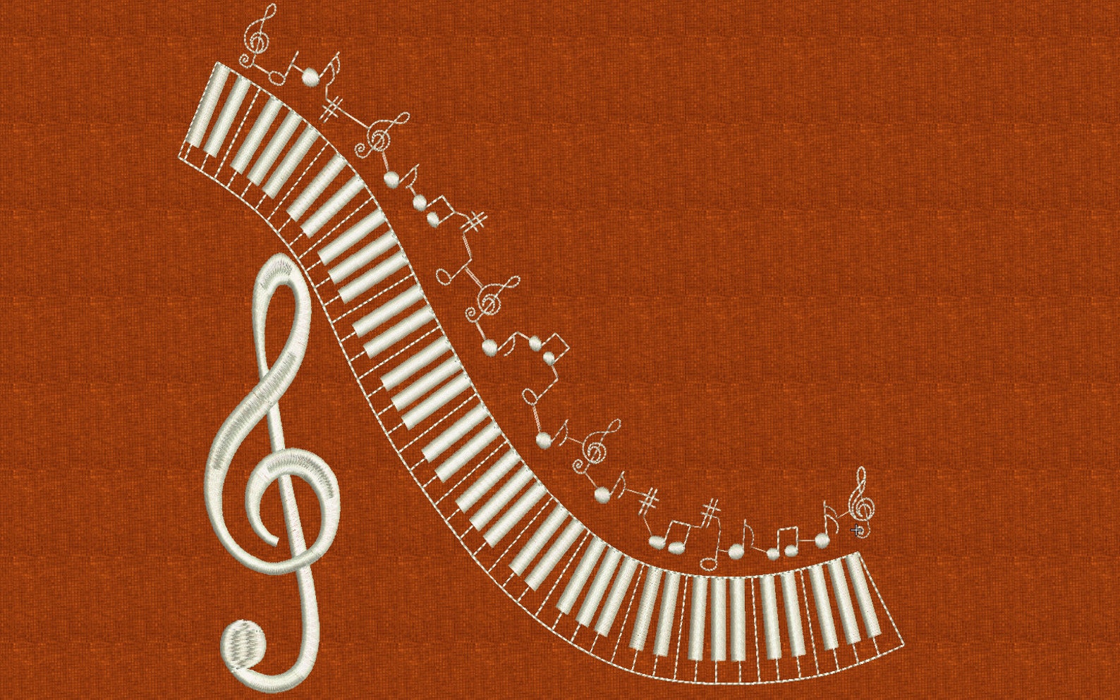 Piano embroidery piano with keys machine embroidery design  etsy Piano embroidery piano with keys machine embroidery design  etsy