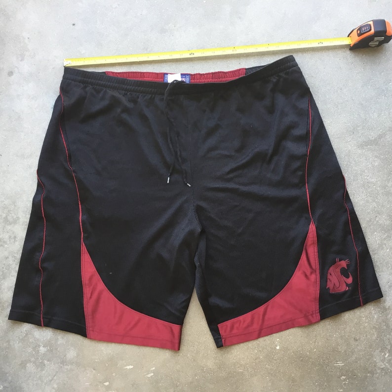 Men\u2019s Champs by Team Edition Apparel Athletic Washington State University shorts in great shape Free Shipping
