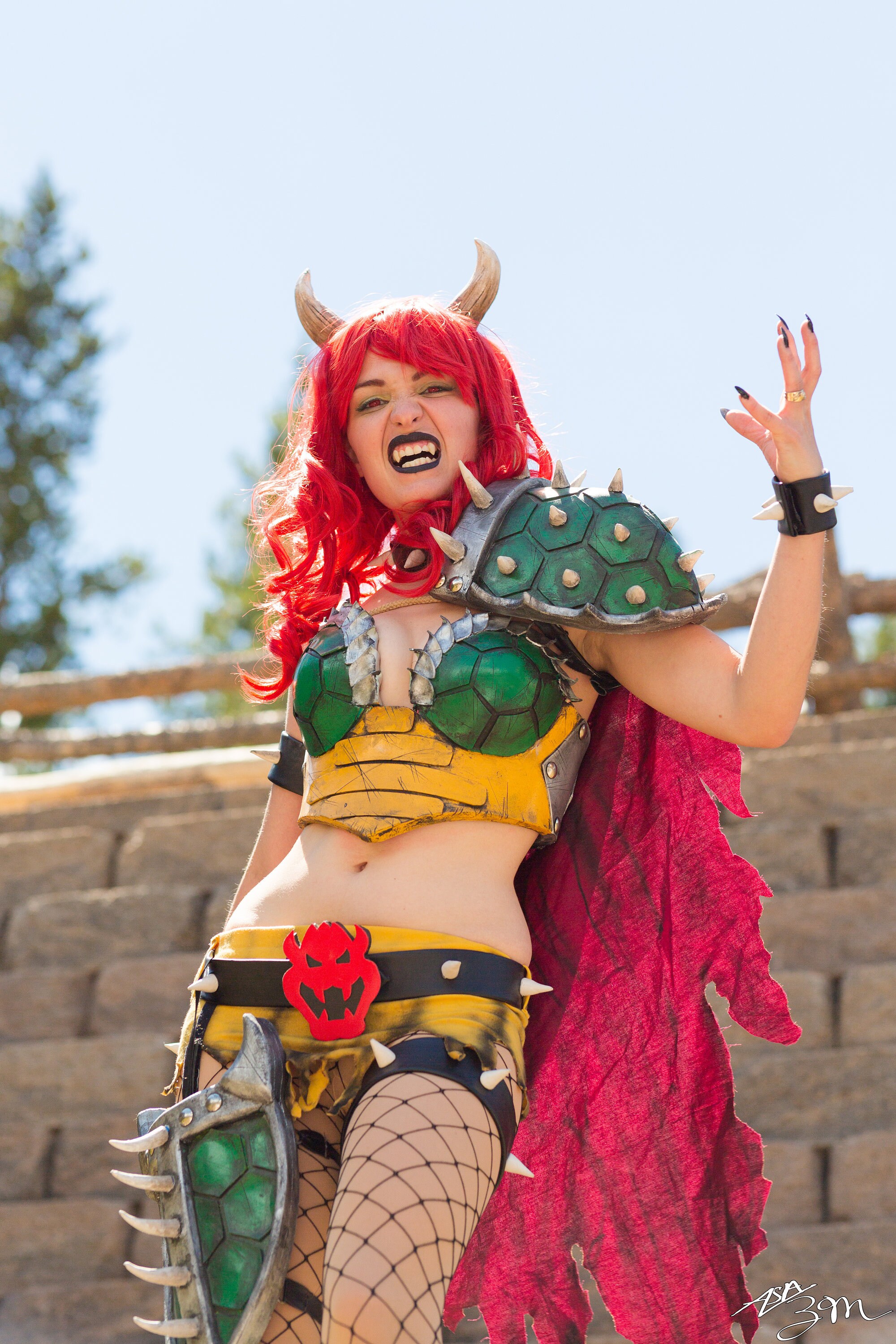 Bowser cosplay female
