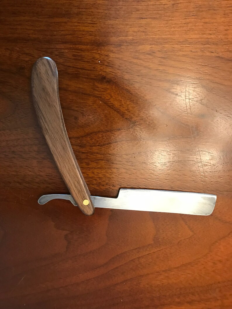 Handmade Straight Razor Cut From a Circular Saw Blade Etsy