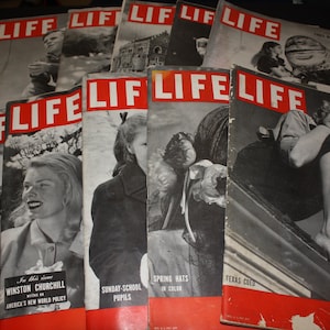 Old Life Magazines - Etsy