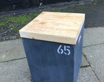 Stool Beitable Table Reclaimed wood 65