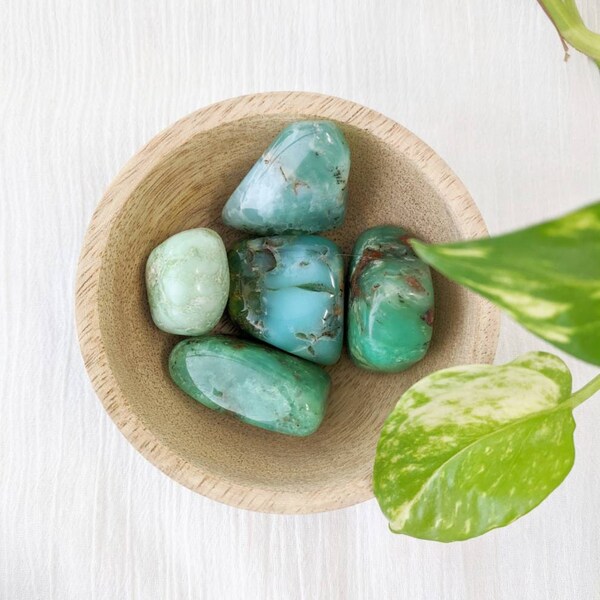 Chrysoprase Tumble Stones