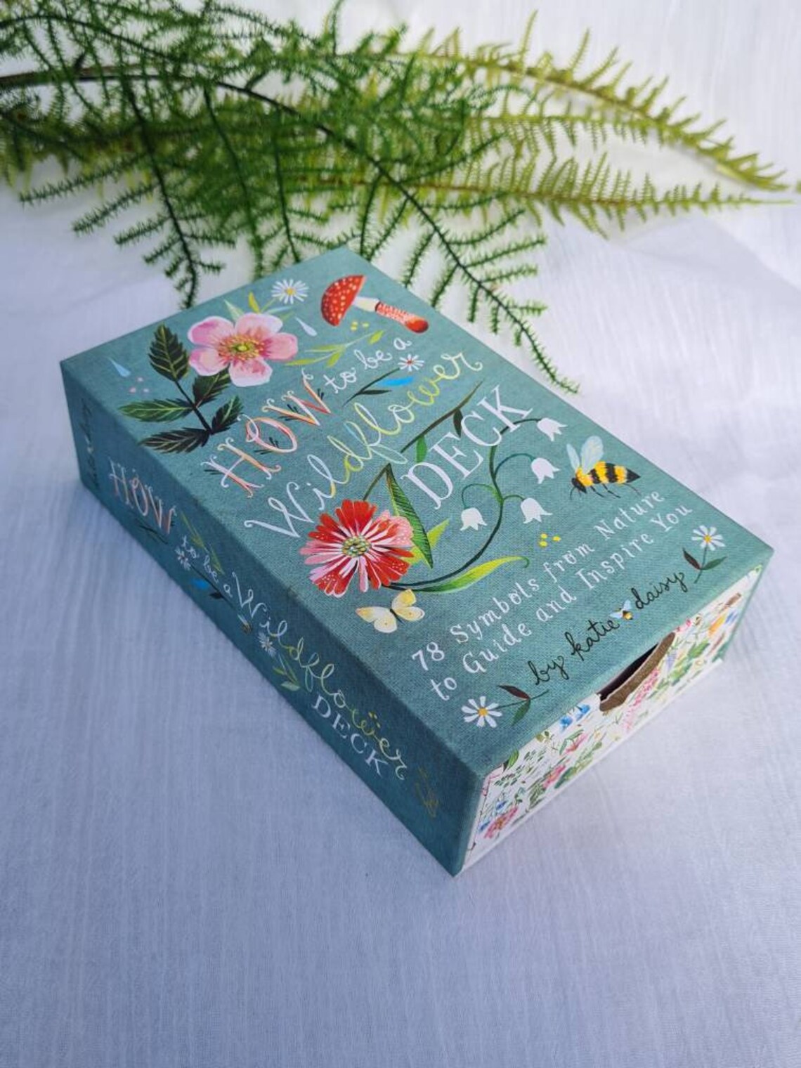 How to Be a Wildflower Oracle Deck by Katie Daisy Etsy