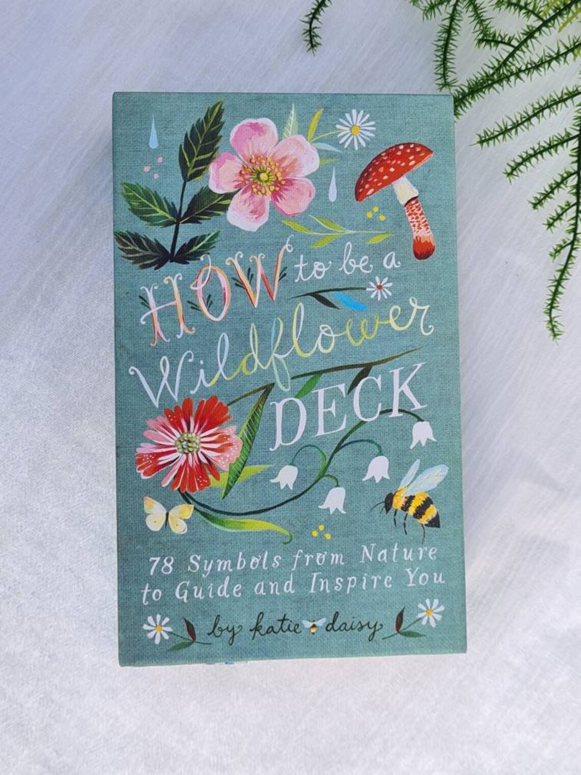 How to Be a Wildflower Oracle Deck by Katie Daisy Etsy