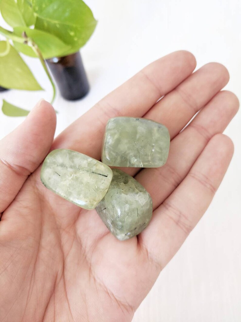 Prehnite Tumble Stone