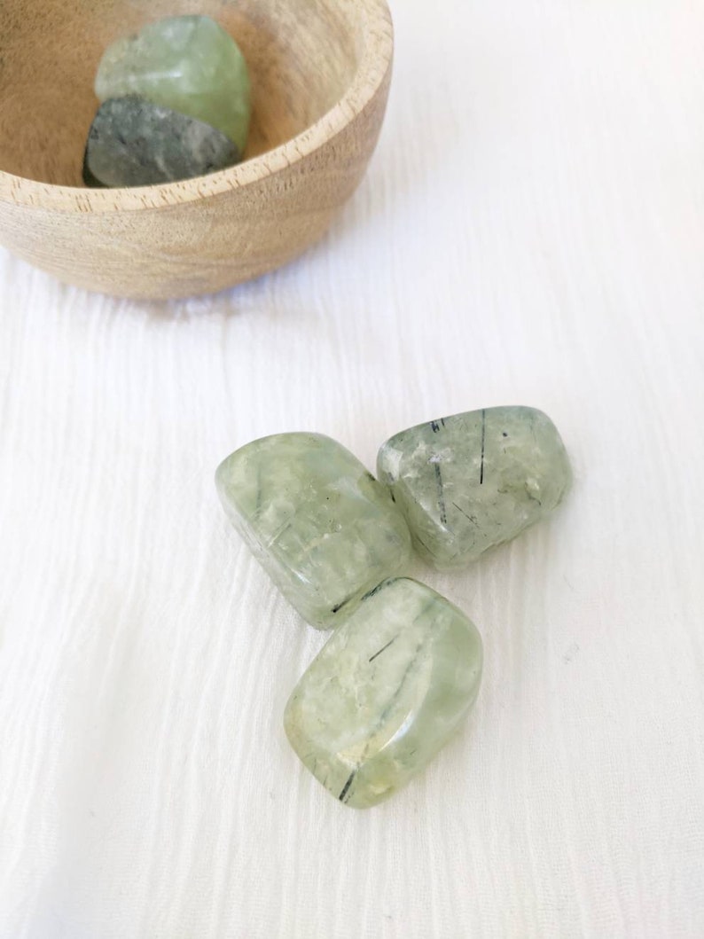 Prehnite Tumble Stone