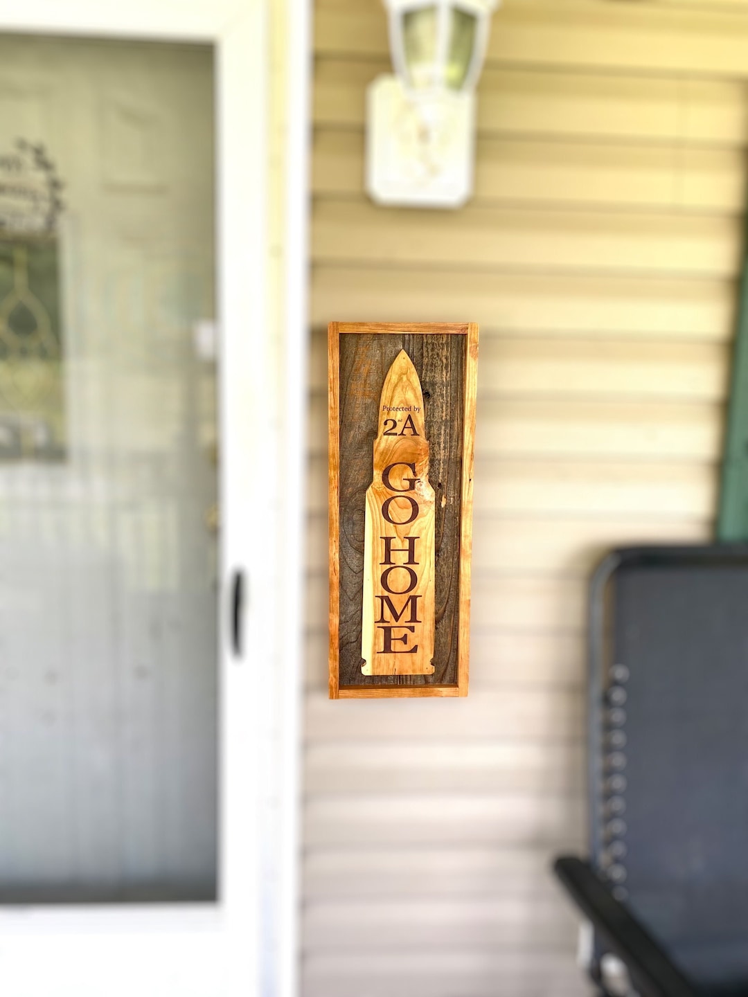 2nd Amendment Welcome Sign | Funny Welcome Sign | Front Door Welcome ...