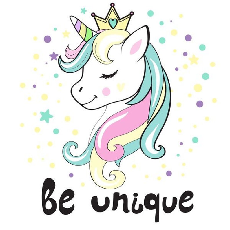 sale 30 unicorn clipart unicorn head clipart rainbow etsy