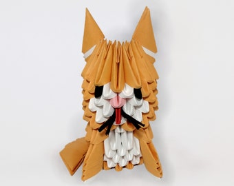 Cat - 3D Origami DIY