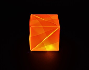 Origami Light Night - Cube