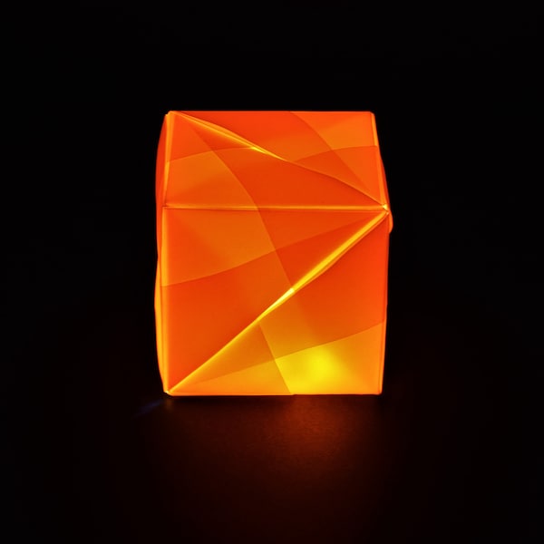 Veilleuse Origami - Cube