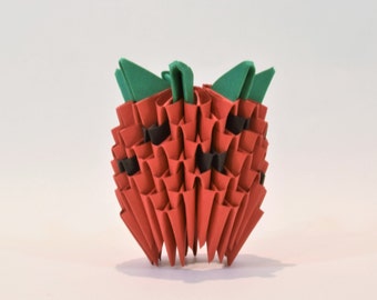 Strawberry - 3D Origami DIY