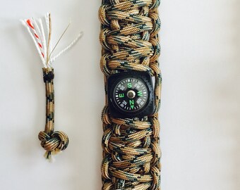 Pulsera de supervivencia definitiva hecha a mano paracord
