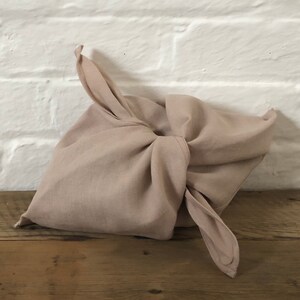 White linen bento bag Etsy