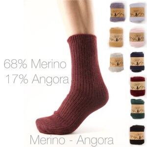 Merino Wollsocken 