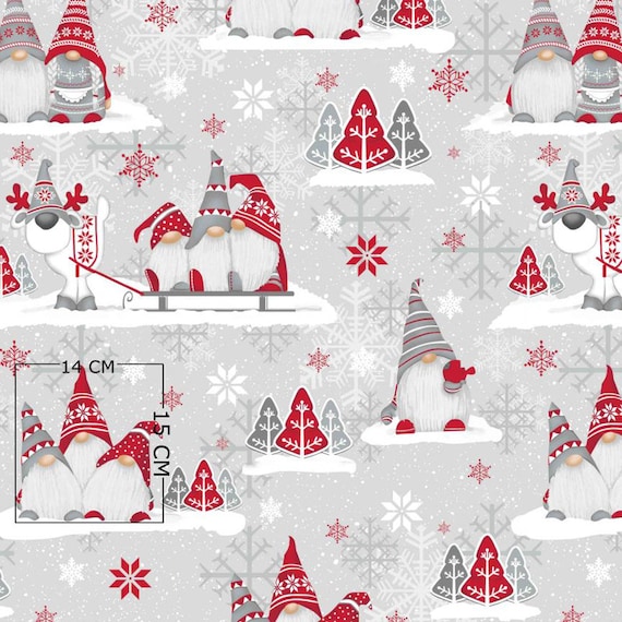 Christmas fabric by the yard Cotton fabric Kids fabric Etsy