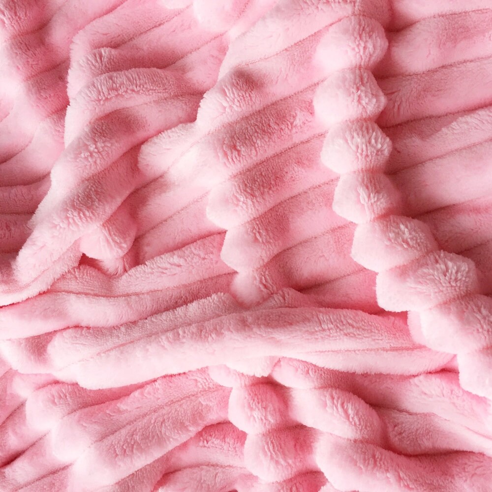 Mint minky fabric by the yard Striped minky plush Crib sheet Etsy