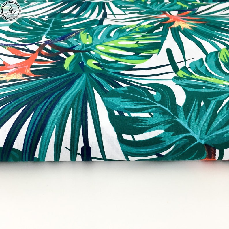 leaf fabric by the yard