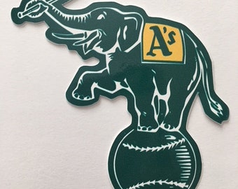 oakland a's elephant shirt