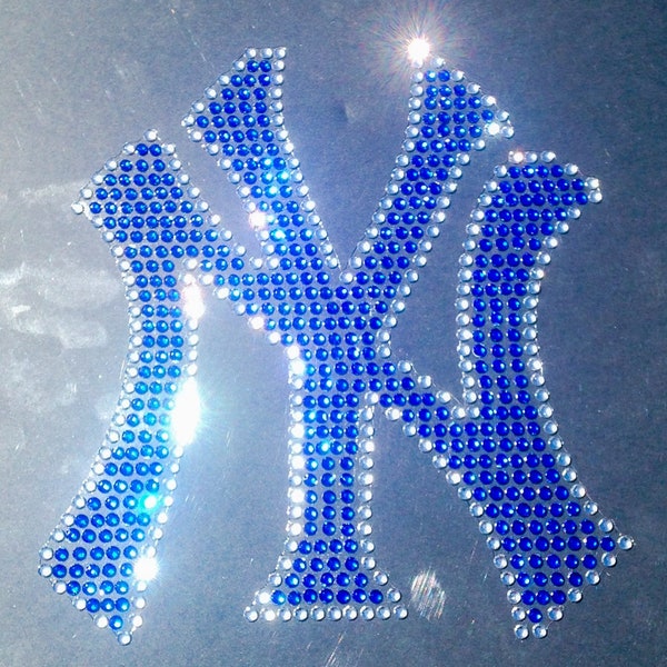 New York Yankees Rhinestone Bling Car Window Laptop iPad Decal Sticker