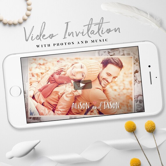 Whatsapp Wedding Invitation Marriage Invitation Wedding | Etsy