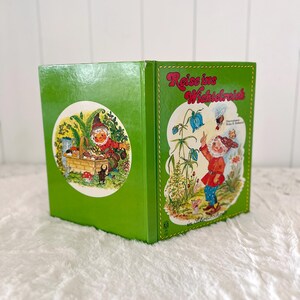 Livre pour enfants vintage et rétro : Voyage au royaume des elfes | Helga Roßmeisl | pour les écoliers, en écriture cursive | Rare, années 1980