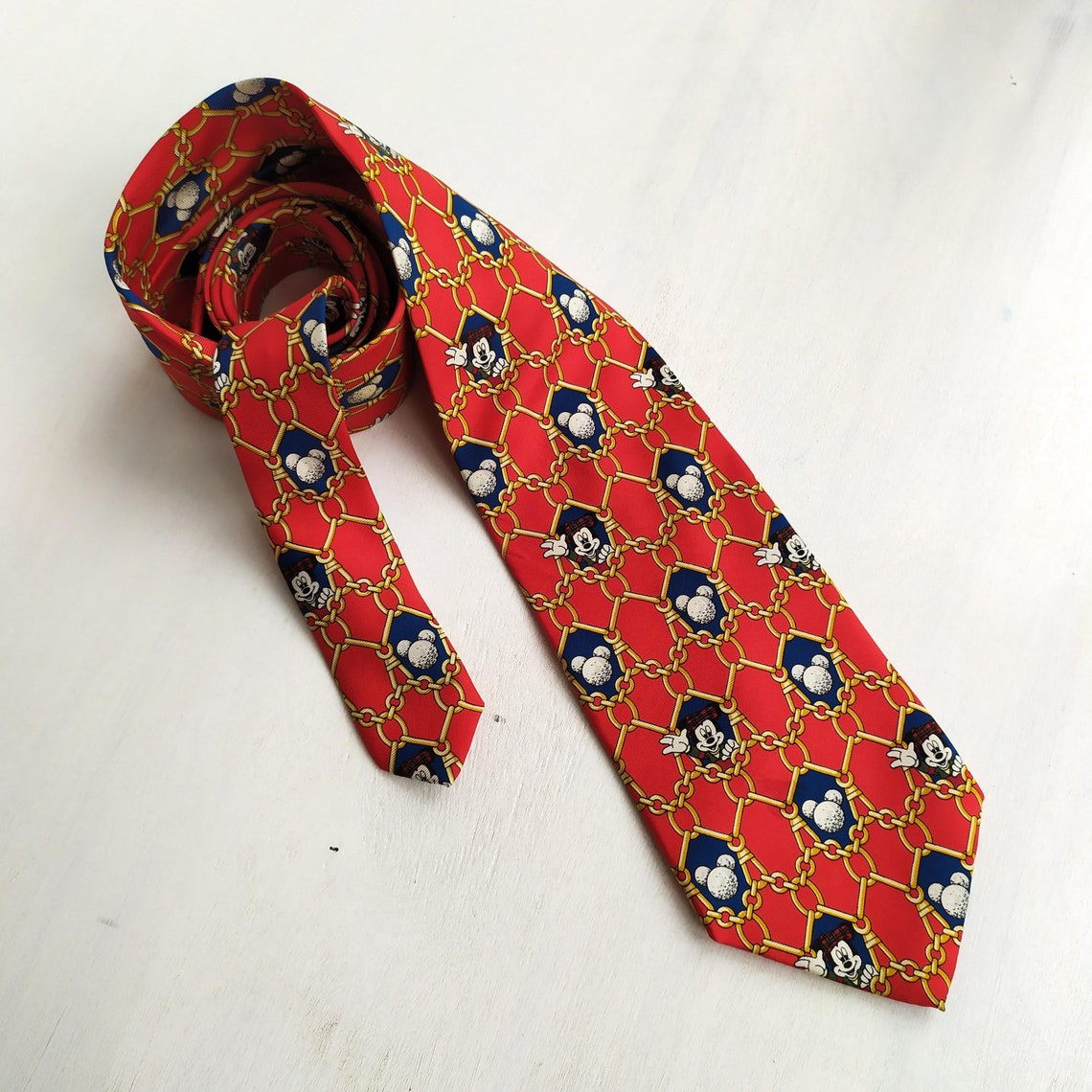 Men's Fashion Necktie Novelty Ties. Vintage Walt Disney | Etsy