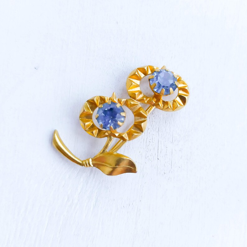 Vintage Flower Brooch Vintage soviet brooch
