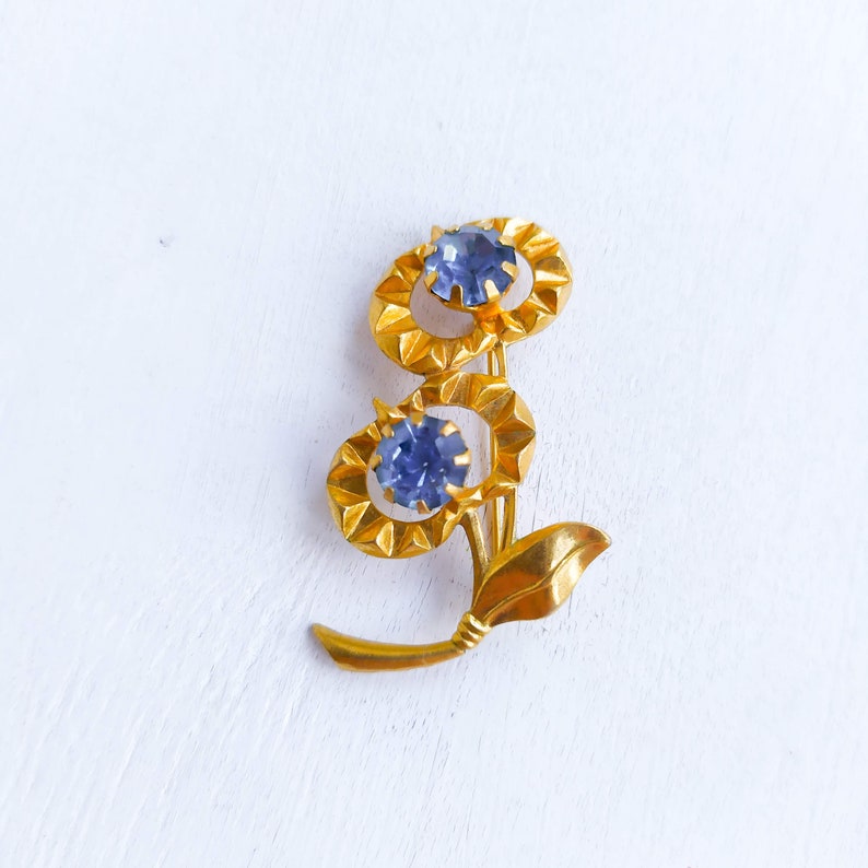 Vintage Flower Brooch Vintage soviet brooch