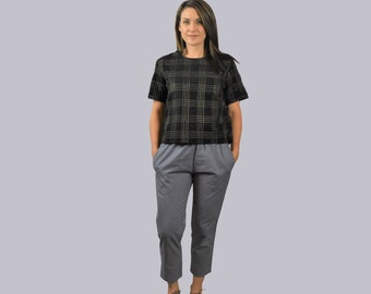 NIUSHA CHAMBRAY PANTS