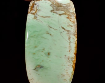 Mind Blowing AAA+ Quality 100% Natural Variscite Radiant Shape Cabochon Pierre précieuse en vrac pour la fabrication de bijoux 26 Ct. 34X19X5mm Z-1041