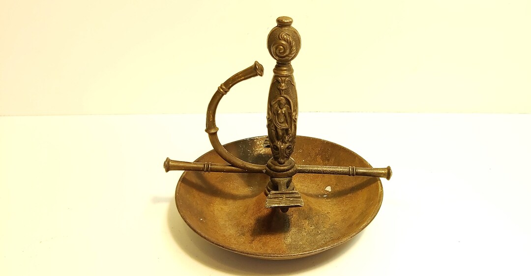 Antique Sword Art Ashtray. Etsy