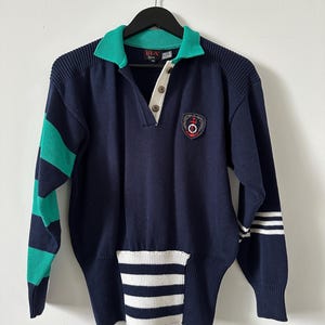 Vintage Sailor Theme Sweater Women S