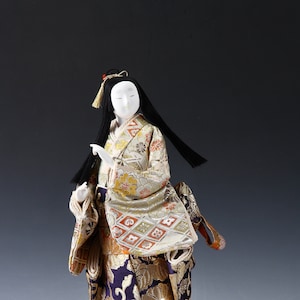Beautiful Japanese GEISHA DOLL -Traditional Style- Kyoto Tanakaya Product