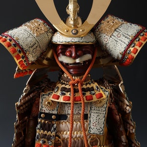Japanese beautiful Samurai Figure Doll -Hougetsu Product- 88cm 玉鳳