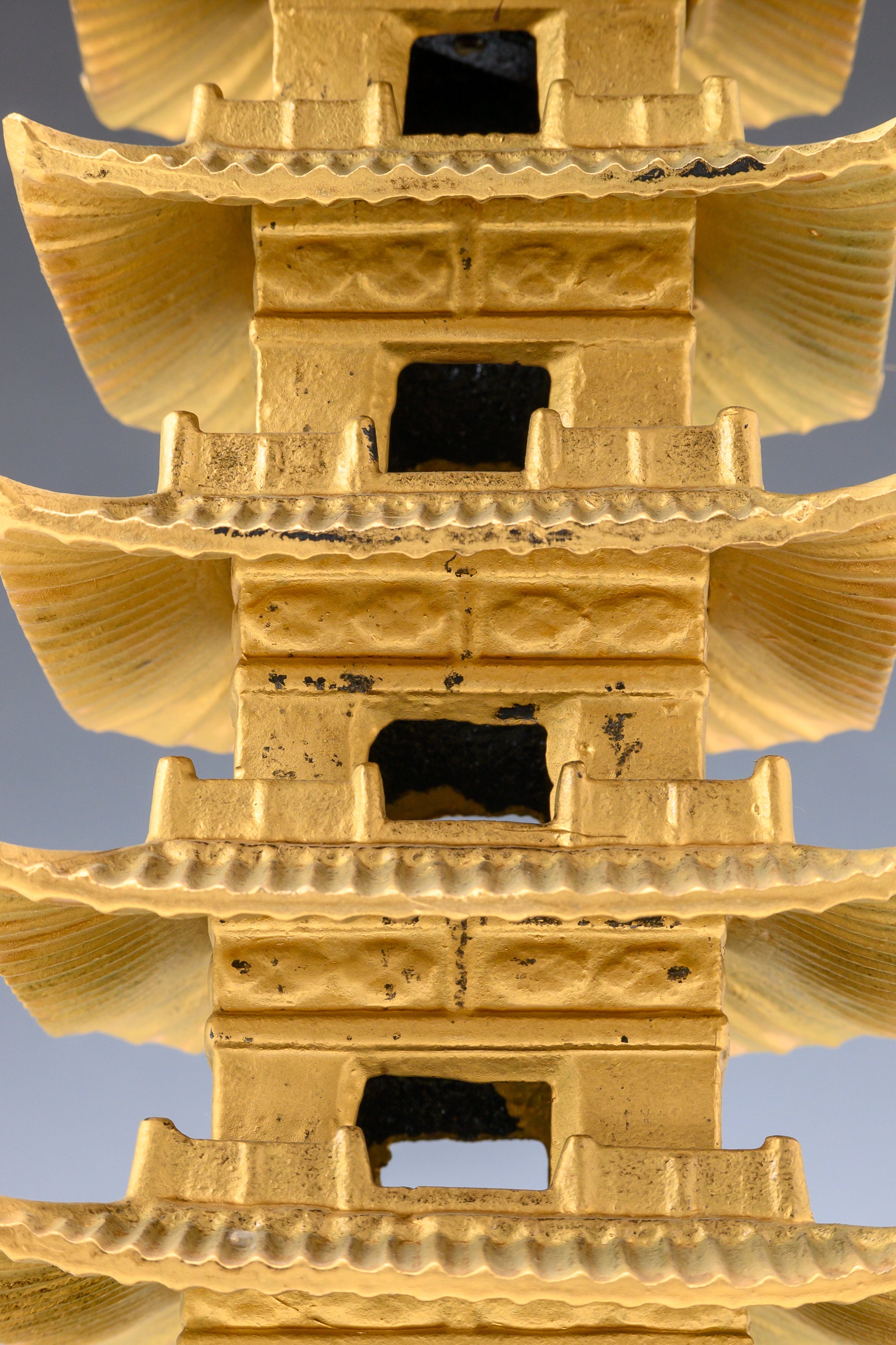 Japanese Vintage Metal Figure Five Story Pagoda 五重塔 - Etsy Japanese Vintage Metal Figure Five Story Pagoda 五重塔 - Etsy