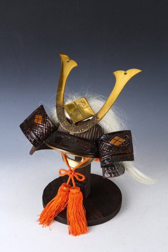 Showa Japanese Samurai Middle Size Helmet -takeda Shingen Kabuto